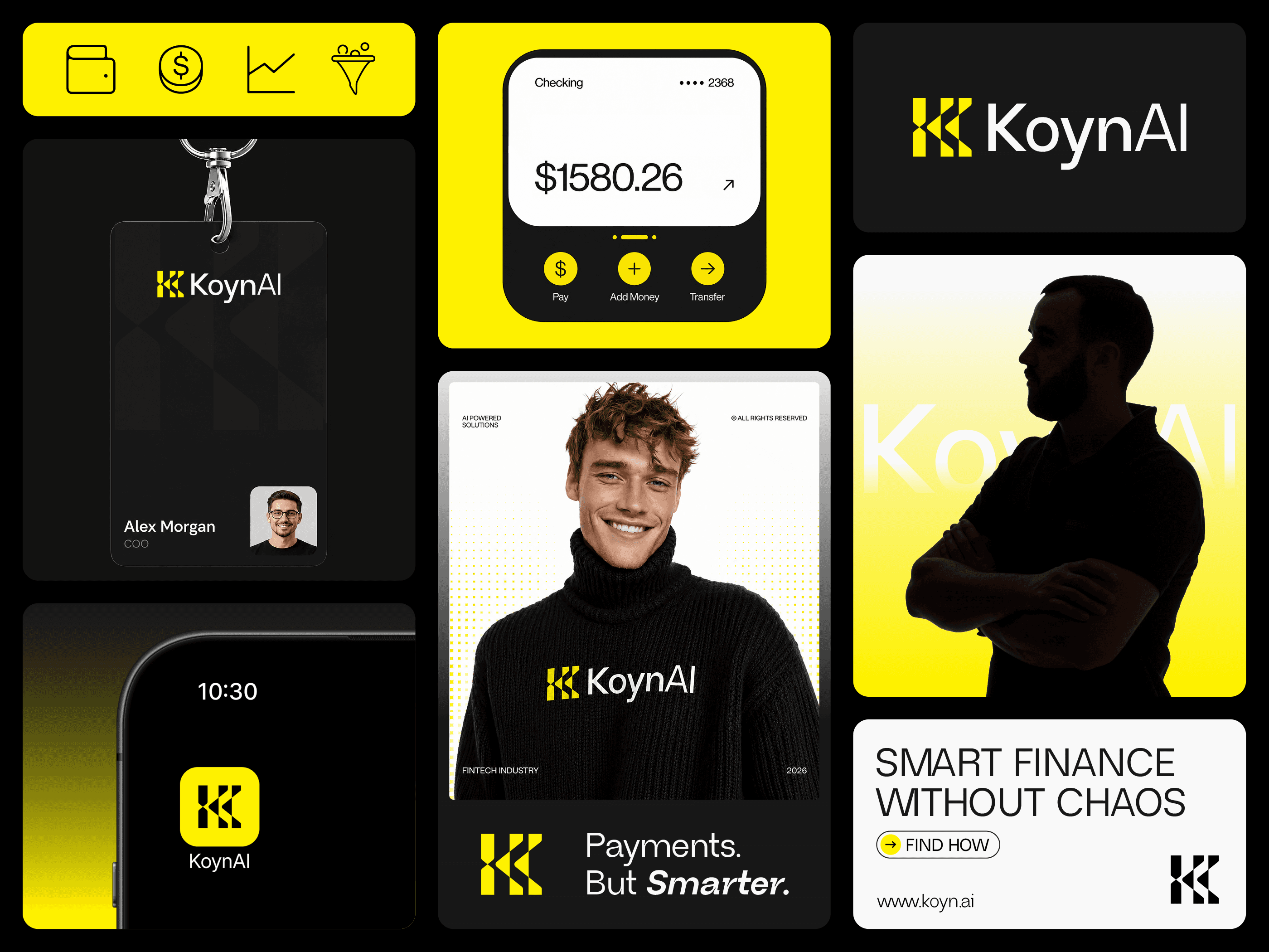 KoynAI - FinTech Branding